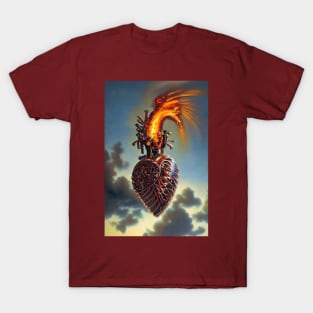 Steampunk mechanical heart T-Shirt